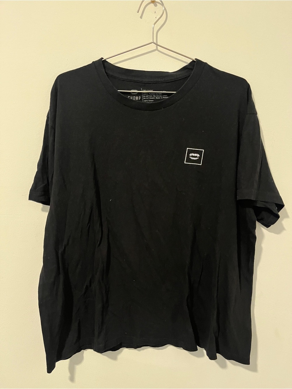 CHOMP Men's Black Logo Tee